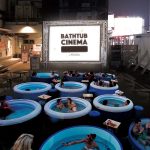 バスタブに浸かりながら映画を見る極上のチルアウトイベント BATHTUB CINEMA（バスタブシネマ）